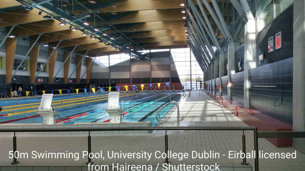 50m Swimming Pool, UCD.
